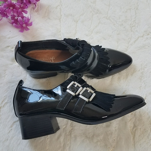 SHELLYS LONDON SALISBURY BUCKLE LEATHER LOAFERS - Picture 2 of 8